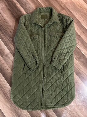 Blank NYC Olive Quilted Jacket